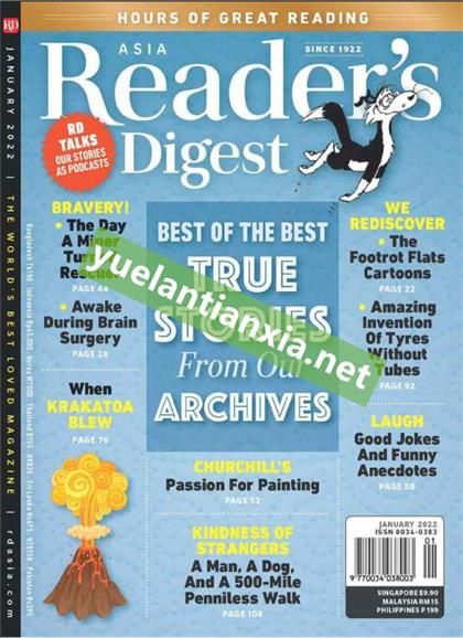 【亚洲版】读者文摘（Readers Digest）2022年1月
